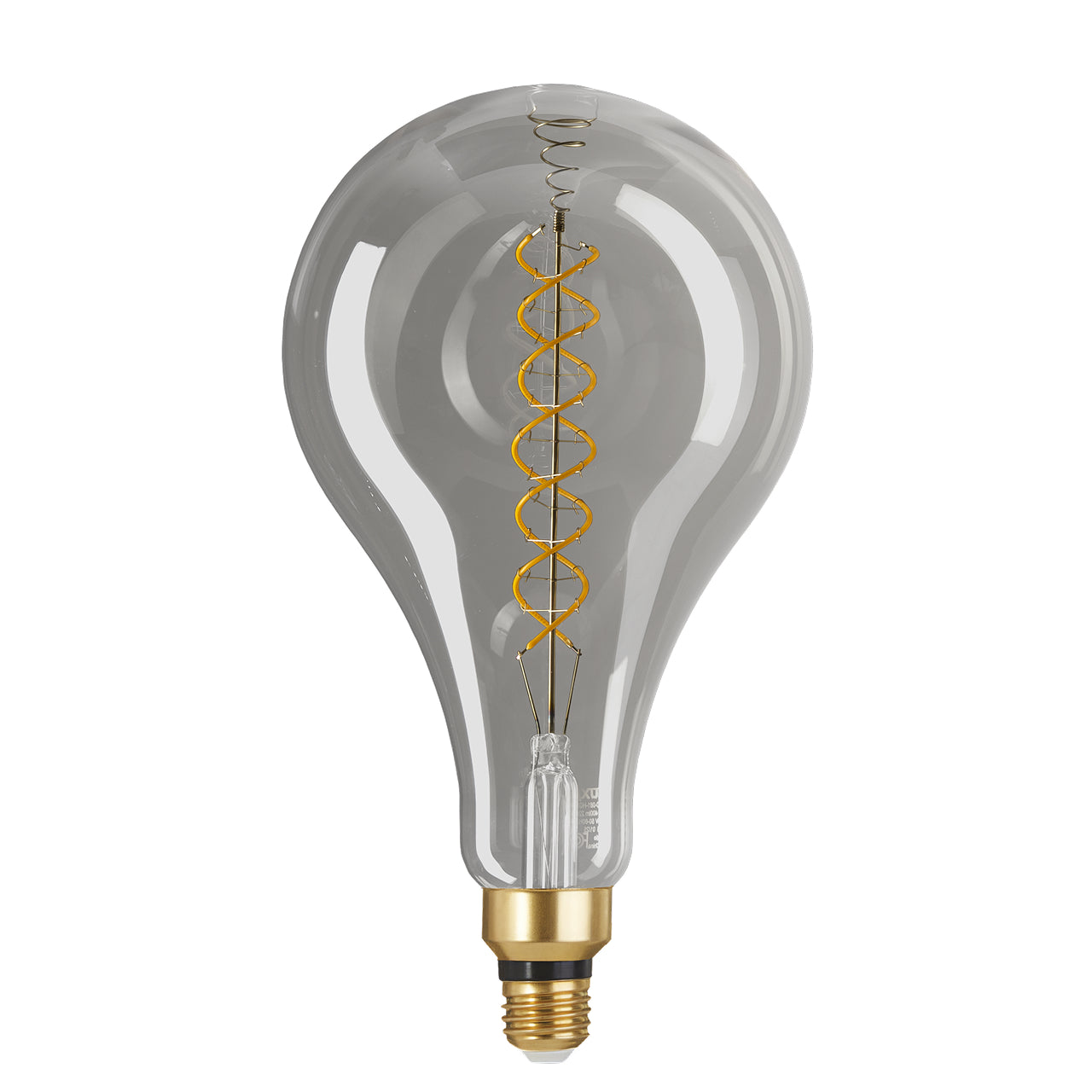 Vintage Edison LED Bulb PS160 – 7W (40W Eq) – 2200K Warm – Dimmable – Smoke Glass