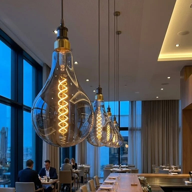 Oversized bulb with a distinctive glowing internal structure